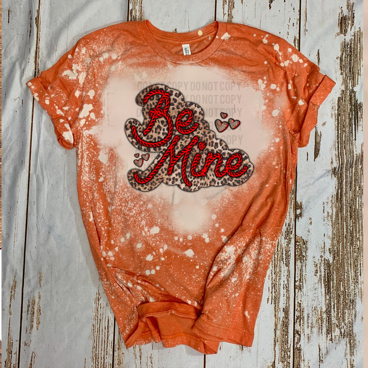 Be Mine - Western Rope & Leopard & Heart Accent