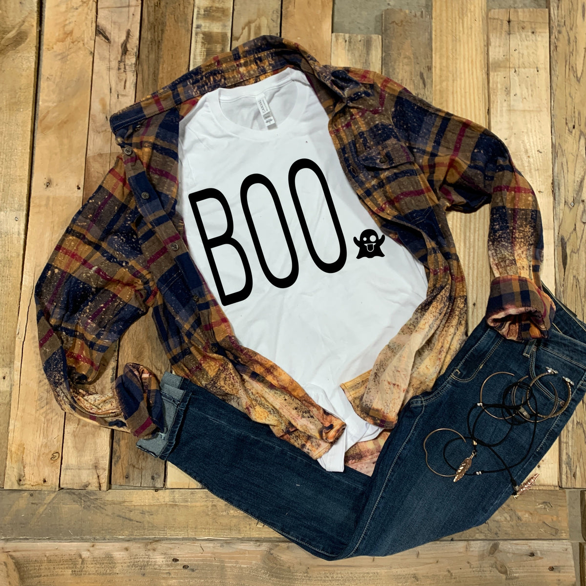 Boo w/ Lil Ghost - Black Ink