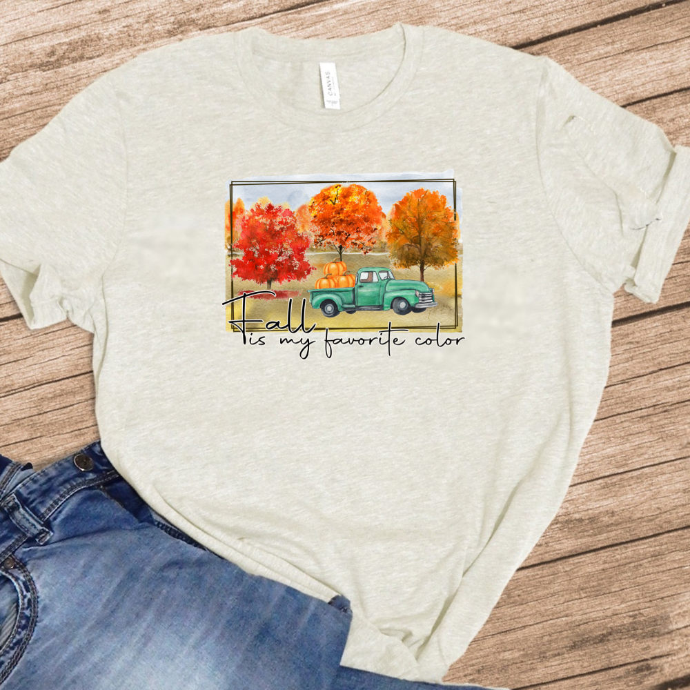 Fall Is My Favorite Color - w/ Fall Scene