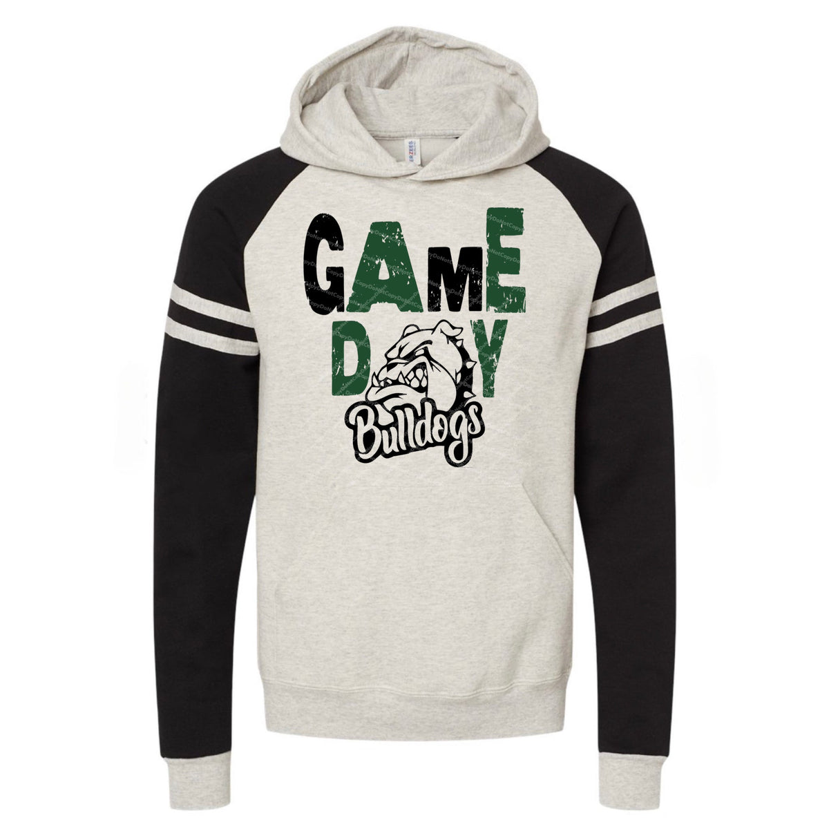 Bulldogs Game Day w/ Green & Black Print / Logo - NEW 2022/2023