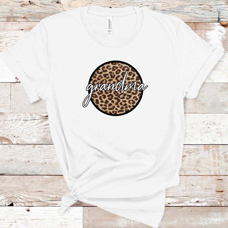 Grandma w/ Circle Leopard