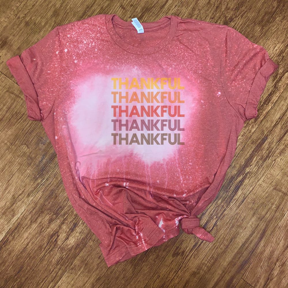 Multi Color Thankful - 5 Color
