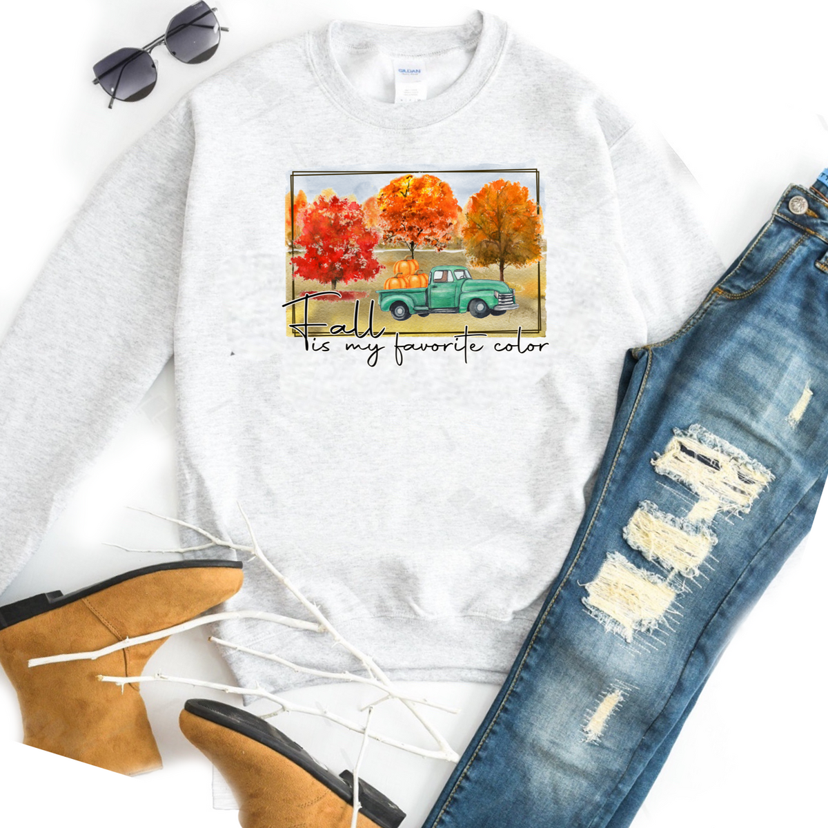 Fall Is My Favorite Color - w/ Fall Scene
