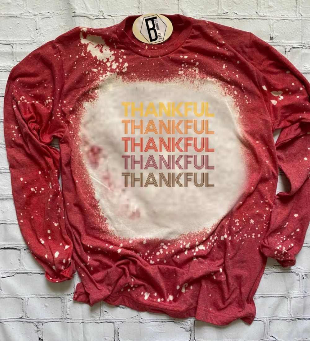 Multi Color Thankful - 5 Color