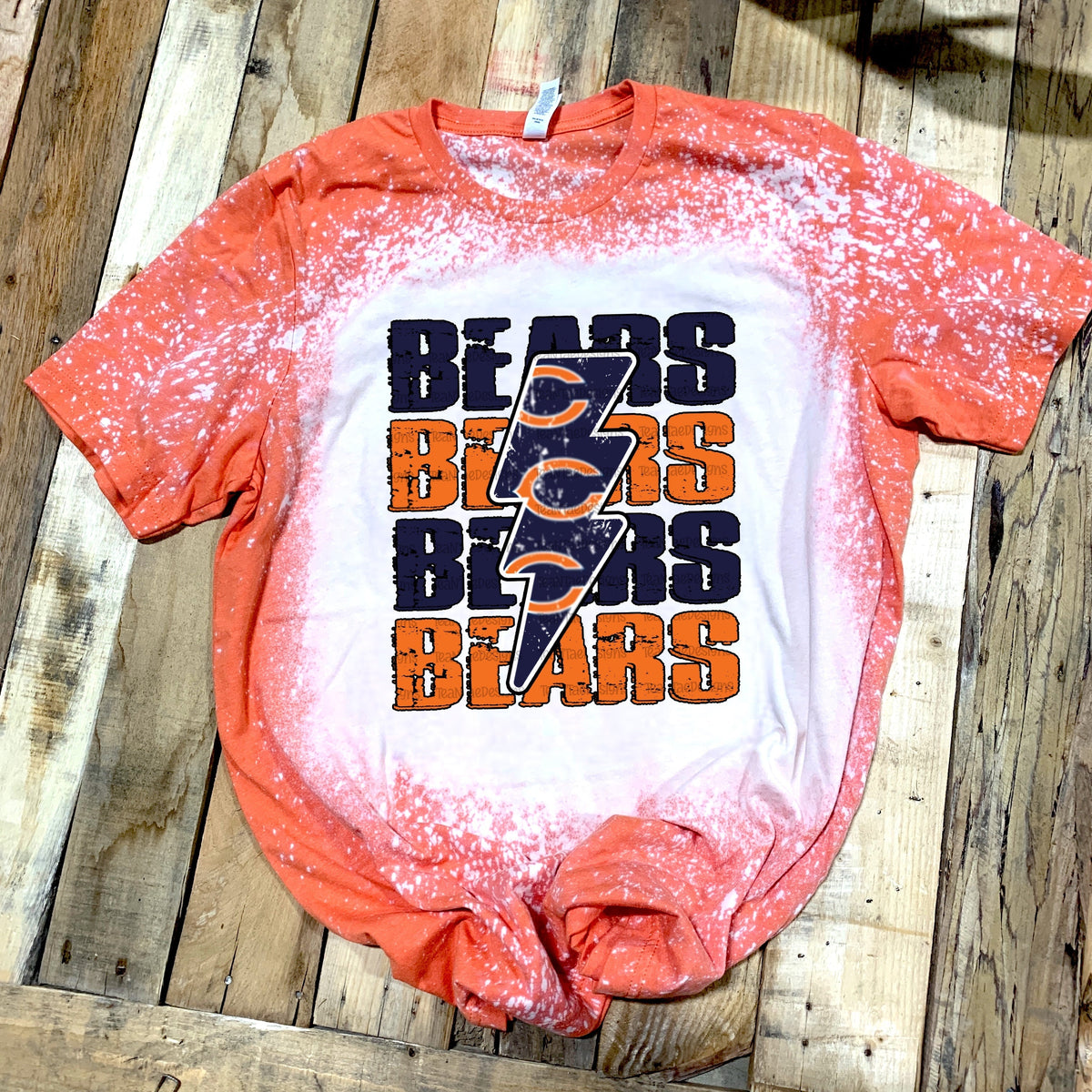 Bears Stacked w/ Lightning Bolt