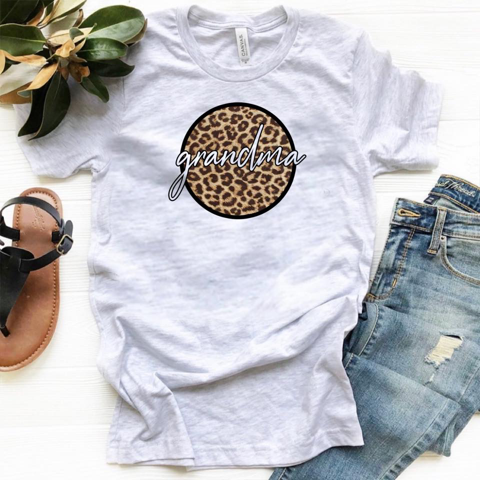 Grandma w/ Circle Leopard