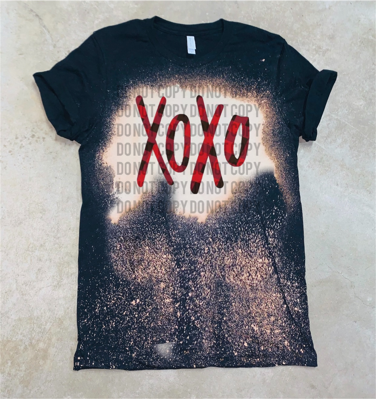 XOXO - Plaid - Valentines