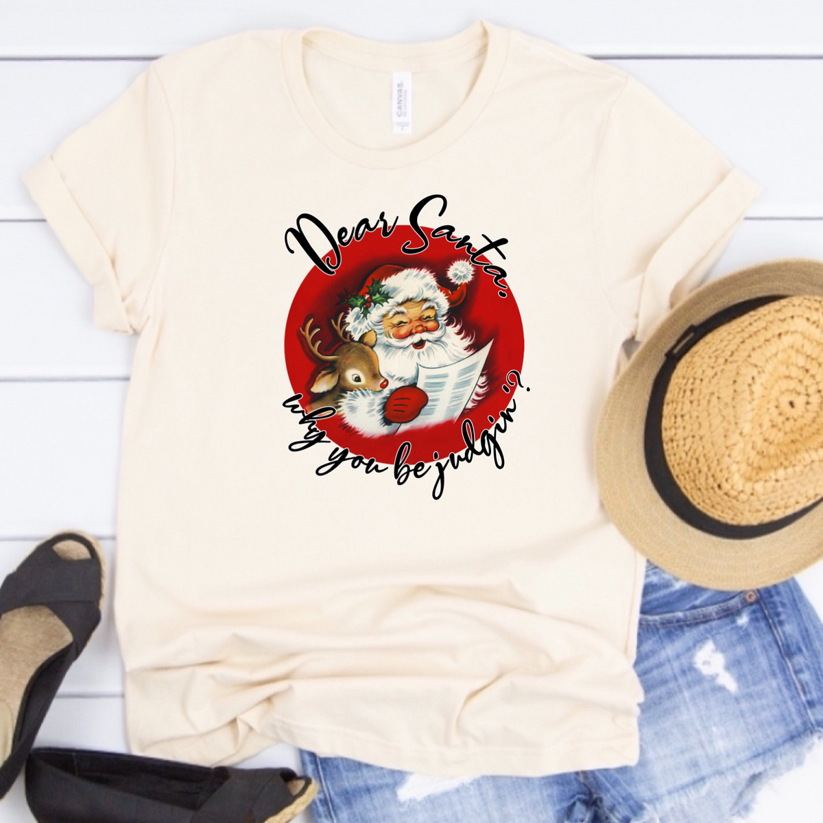 Dear Santa Why You Be Judgin'? w/ Santa and Rudolph