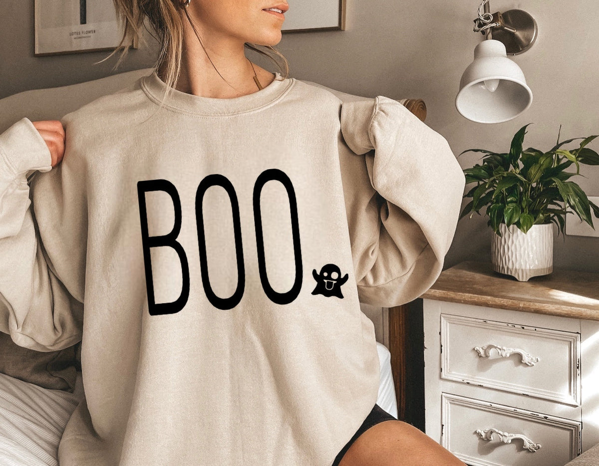 Boo w/ Lil Ghost - Black Ink