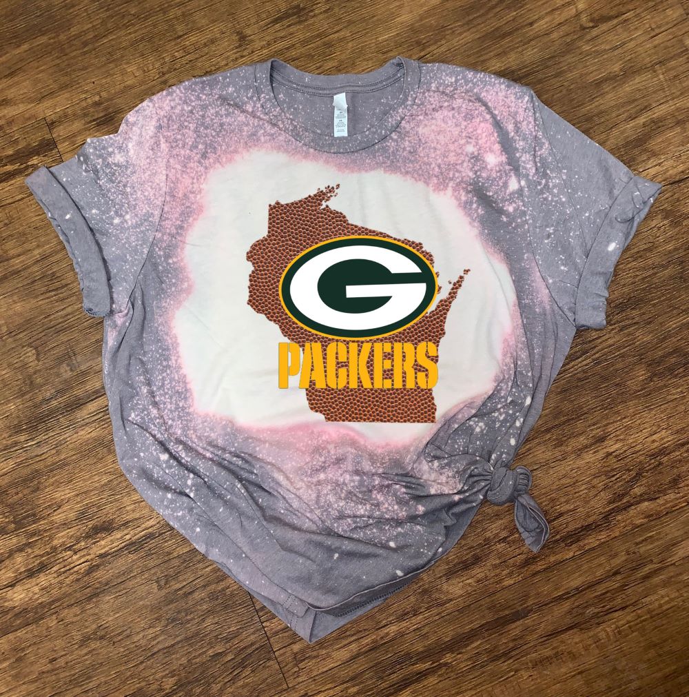 Green Bay Packers w/ Football Leather Wisconsin
