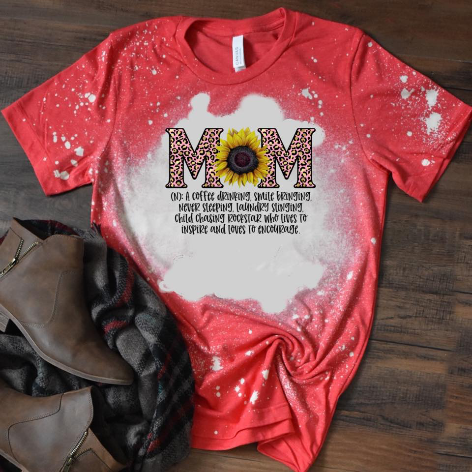 Mom Definition - w/ Sunflower and Pink Leopard