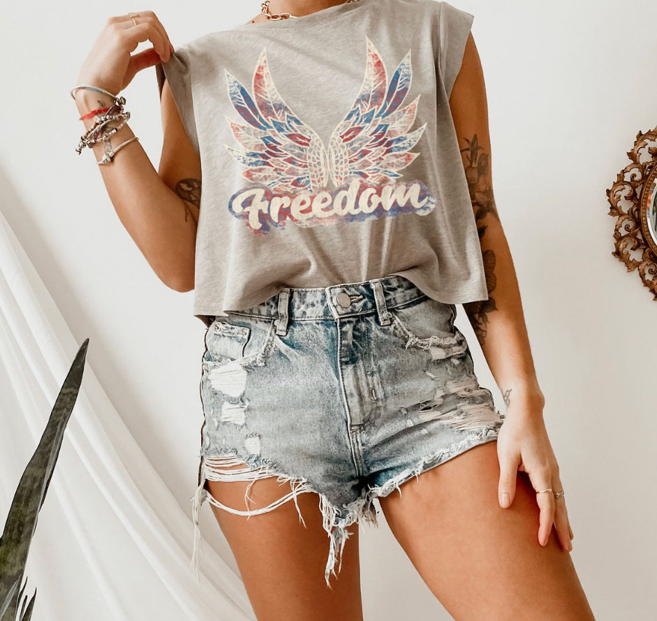 Freedom w/ Multi Color Wings