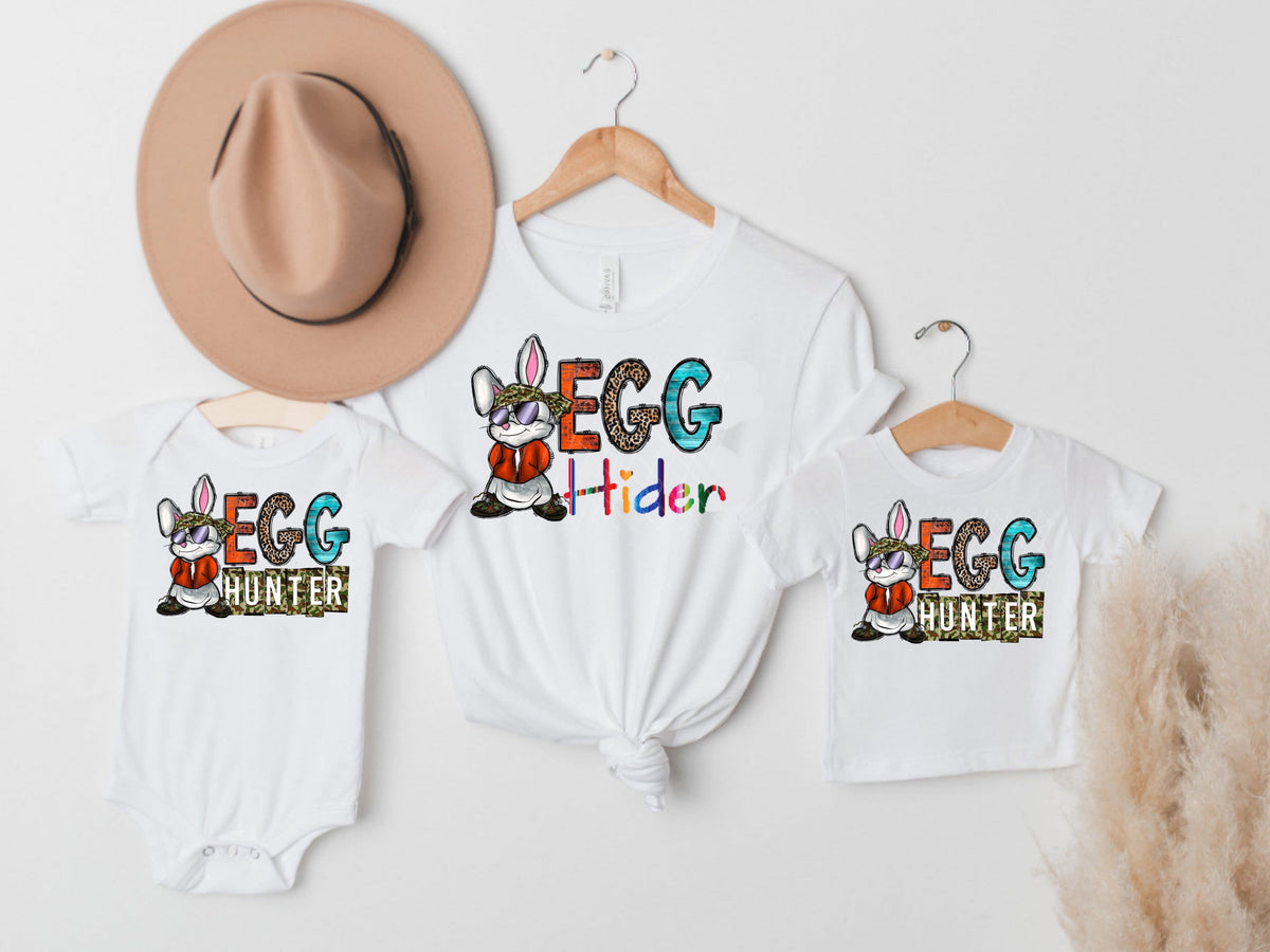 Egg Hider/Hunter w/ Bunny - Multi Pattern