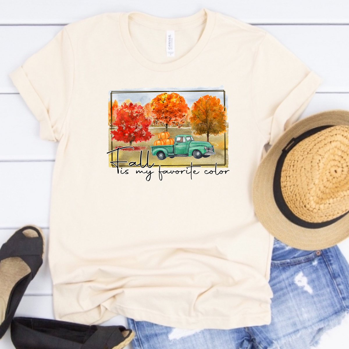 Fall Is My Favorite Color - w/ Fall Scene
