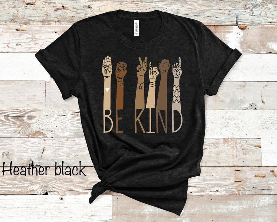 Be Kind - Sign Language - Be Kind to All Races