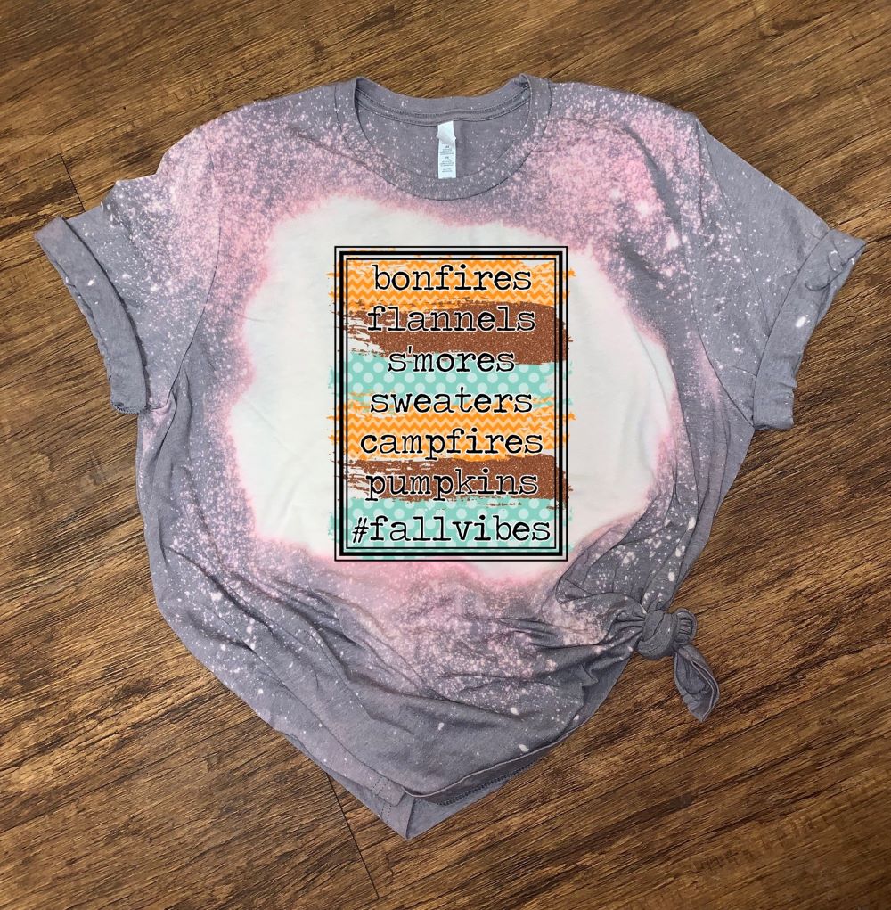 Fall Vibes - Bonfires Flannels Smores Sweaters Campfires Pumpkins