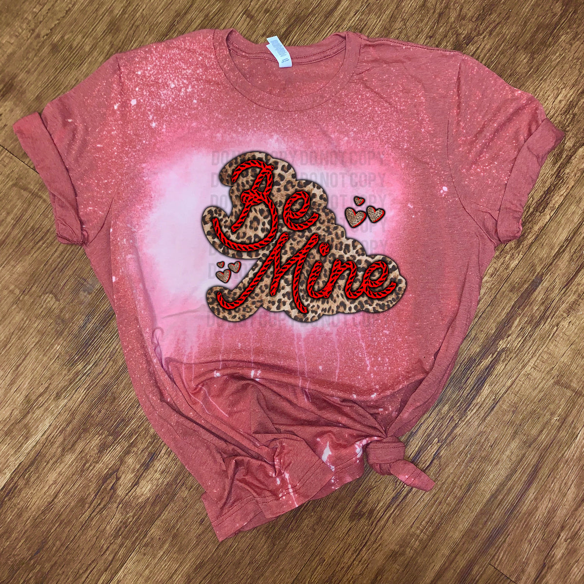 Be Mine - Western Rope & Leopard & Heart Accent