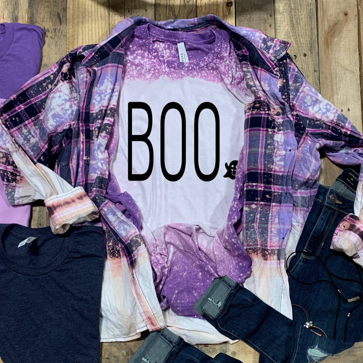 Boo w/ Lil Ghost - Black Ink
