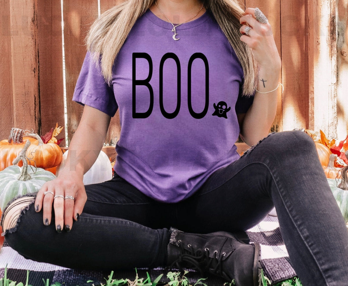 Boo w/ Lil Ghost - Black Ink