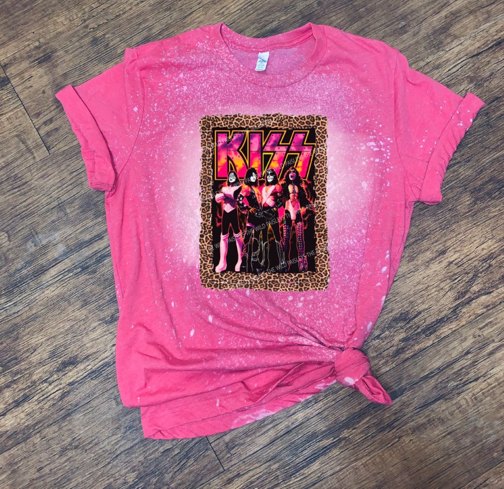 KISS w/ Neon Pinks & Leopard
