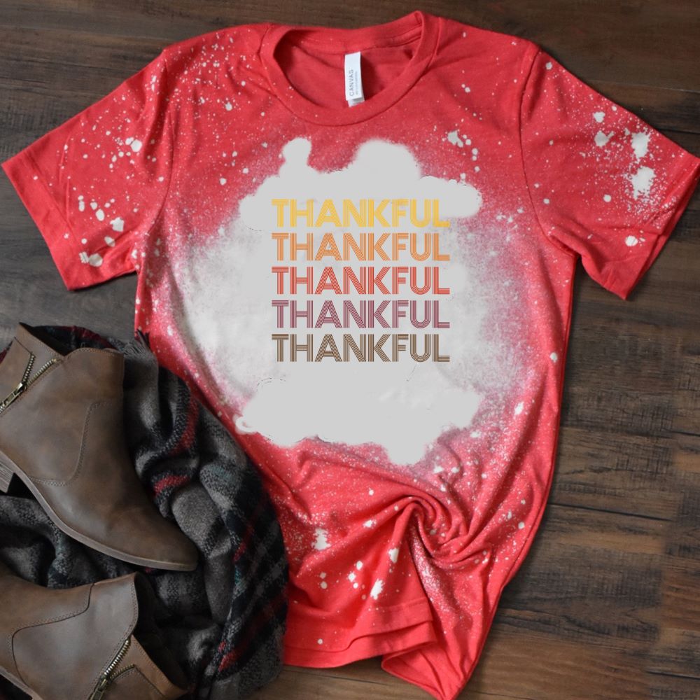 Multi Color Thankful - 5 Color
