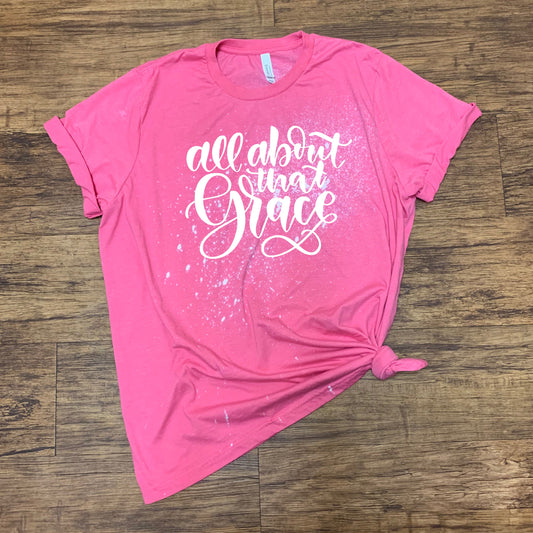 All About That Grace - White Ink