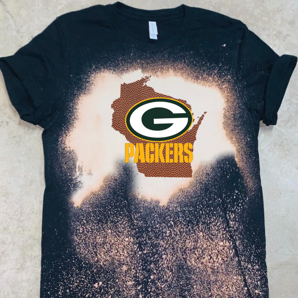 Green Bay Packers w/ Football Leather Wisconsin