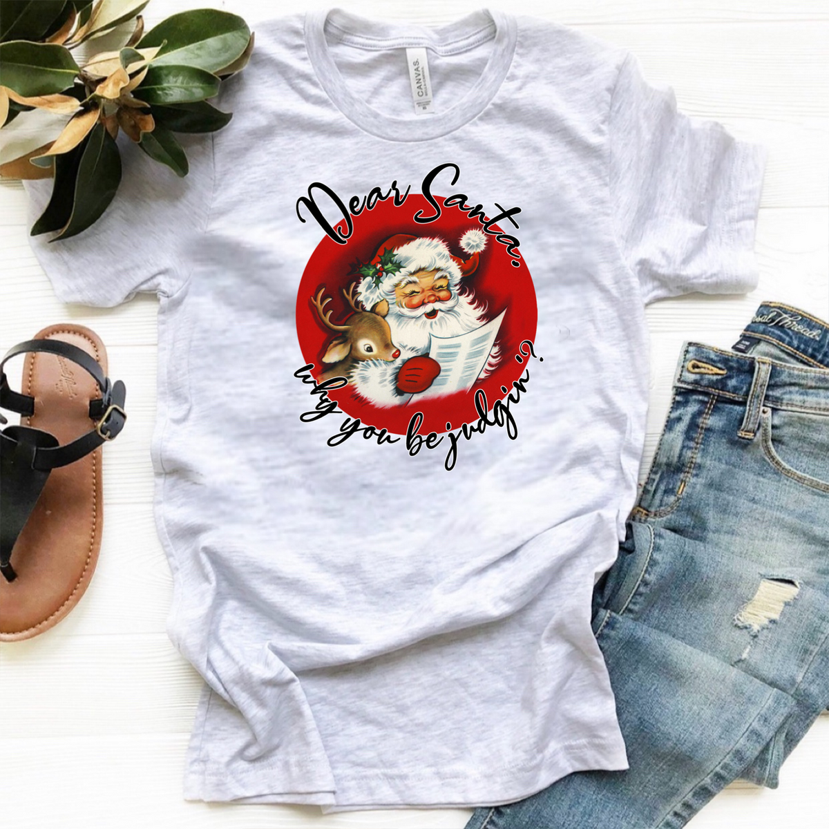 Dear Santa Why You Be Judgin'? w/ Santa and Rudolph