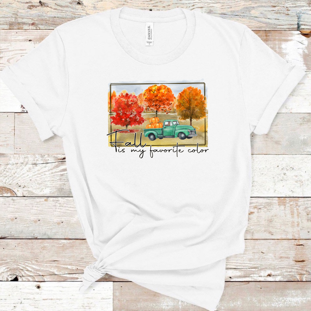 Fall Is My Favorite Color - w/ Fall Scene
