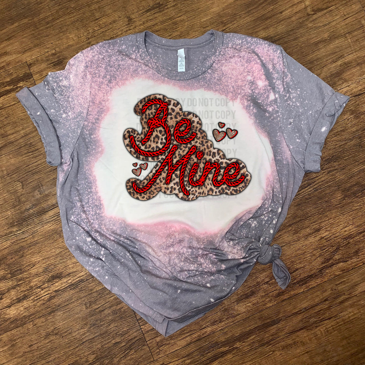 Be Mine - Western Rope & Leopard & Heart Accent