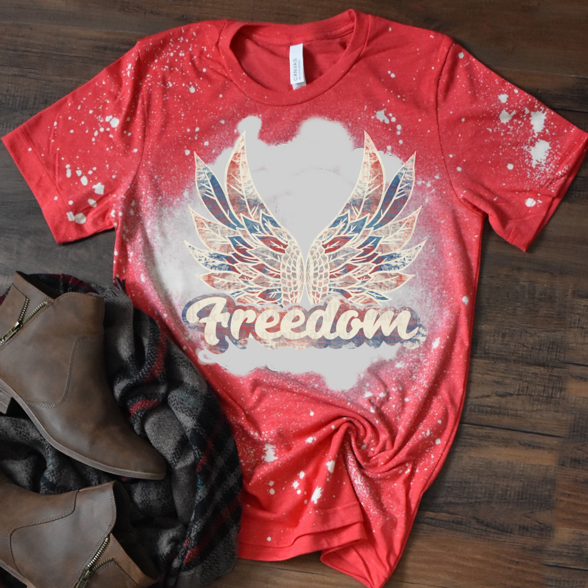 Freedom w/ Multi Color Wings