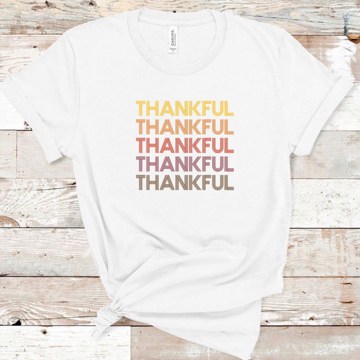 Multi Color Thankful - 5 Color