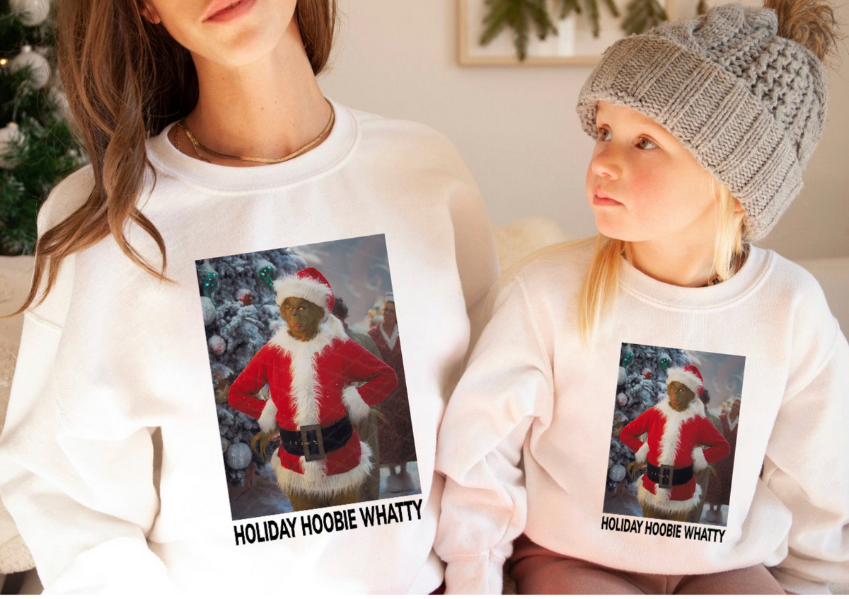 Holiday Hoobie Whatty - Grinch