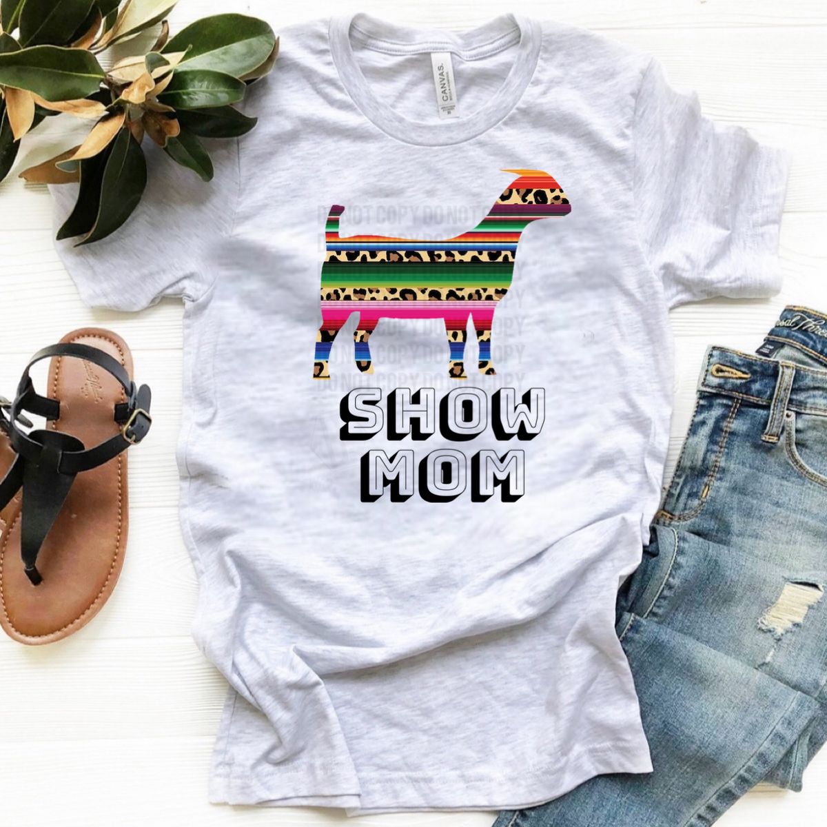 Show Mom Goat - Ash Grey