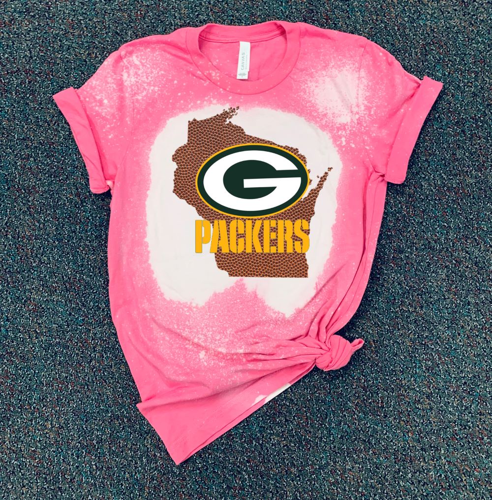 Green Bay Packers w/ Football Leather Wisconsin