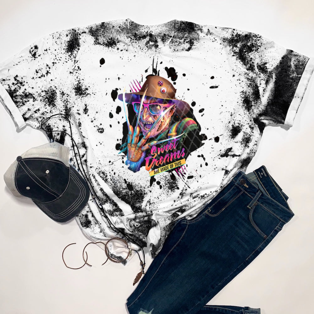 Freddy Krueger - Sweet Dreams Are Made Of This - Black Background - Design 2