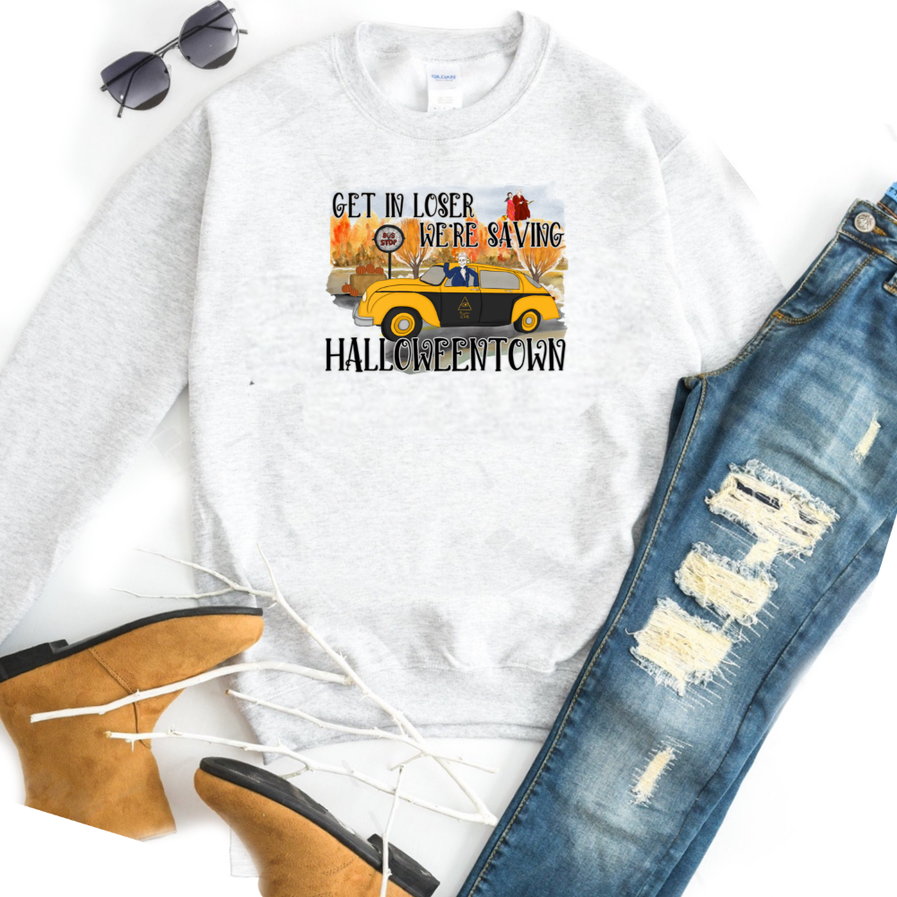 Get In Losers We're Saving Halloweentown - Cartoon