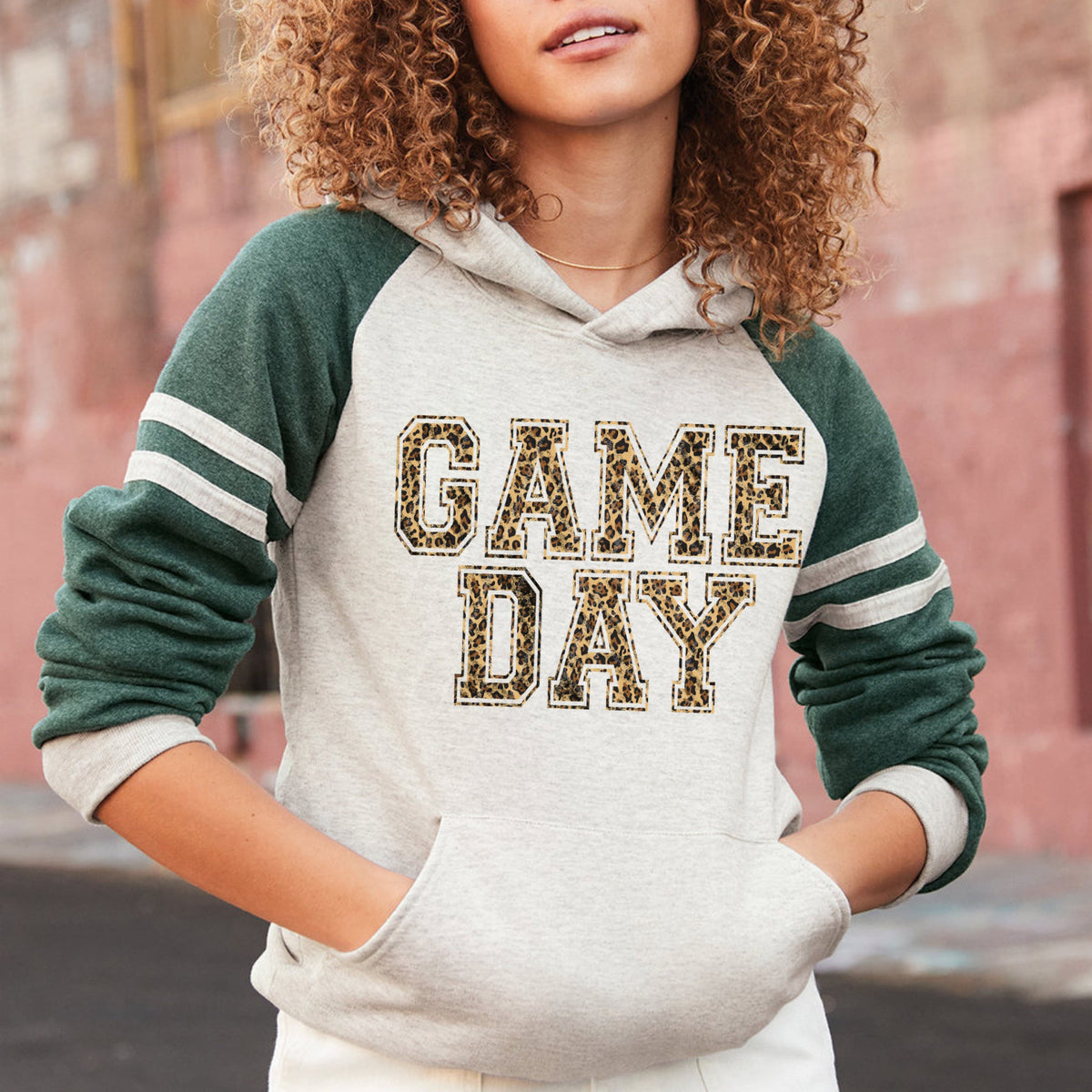 GAME DAY - LEOPARD Text - 13 Color Options