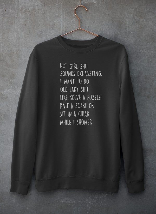 Old Lady Stuff Sweat Shirt
