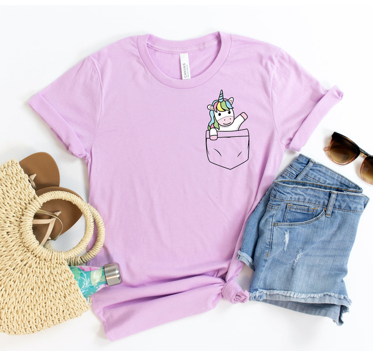 Pocket Unicorn T-shirt