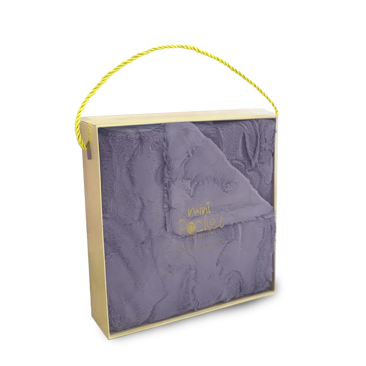 FAUX FUR CLASSIC BABY BLANKET IN GIFT BOX (MPB4)