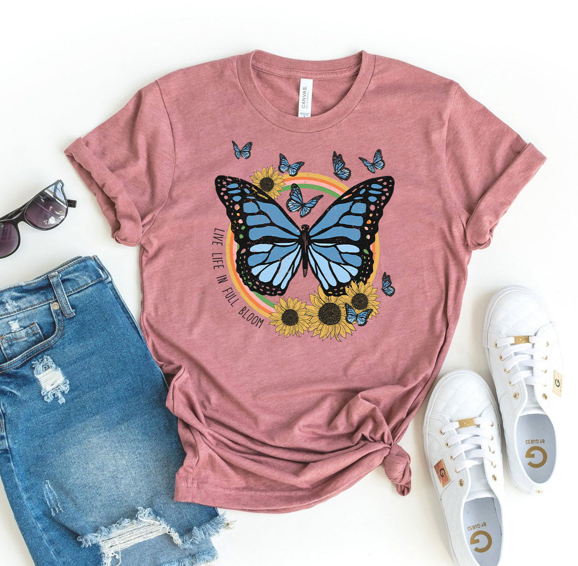 Live Life In Full Bloom T-shirt
