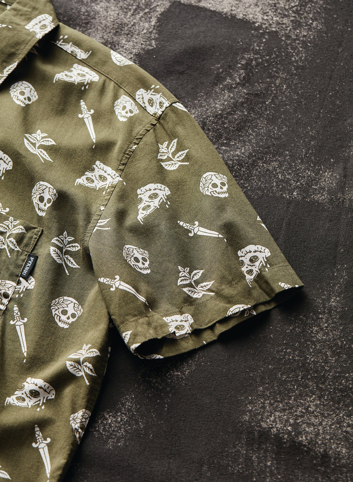 Pizza Slayer Button-Up