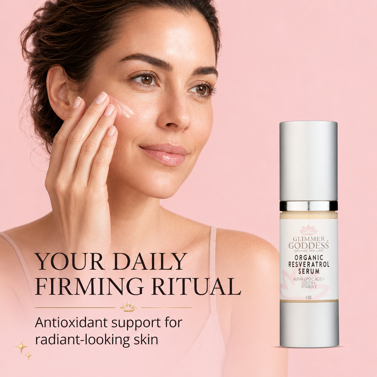 Organic Resveratrol Serum – Instant Firming