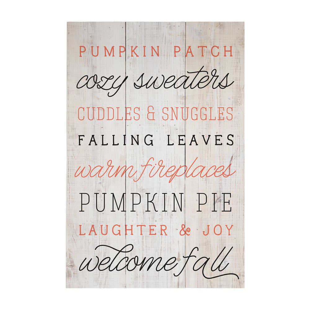Welcome Fall