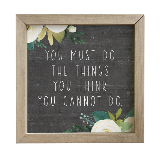 You Must Do