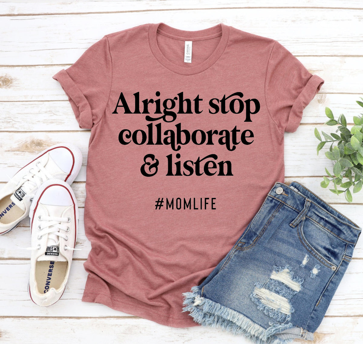 Alright Stop Collaborate T-shirt