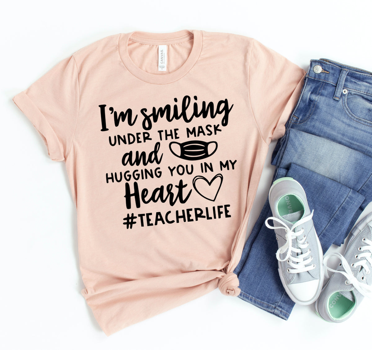 I'm Smiling Under The Mask T-shirt