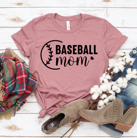 Baseball Mom T-shirt