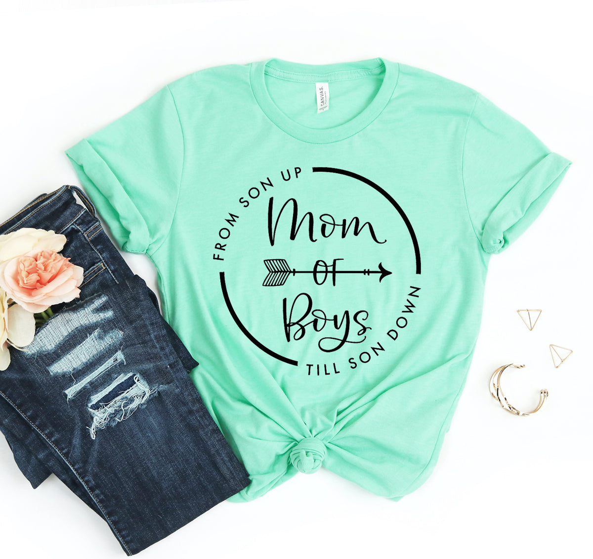 Mom Of Boys T-shirt